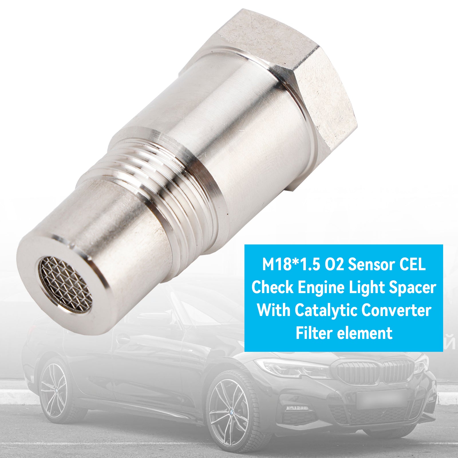 M18*1,5 O2 Senzor CEL Kontrola rozpačika motora W/Catalytic Converter Filter Element