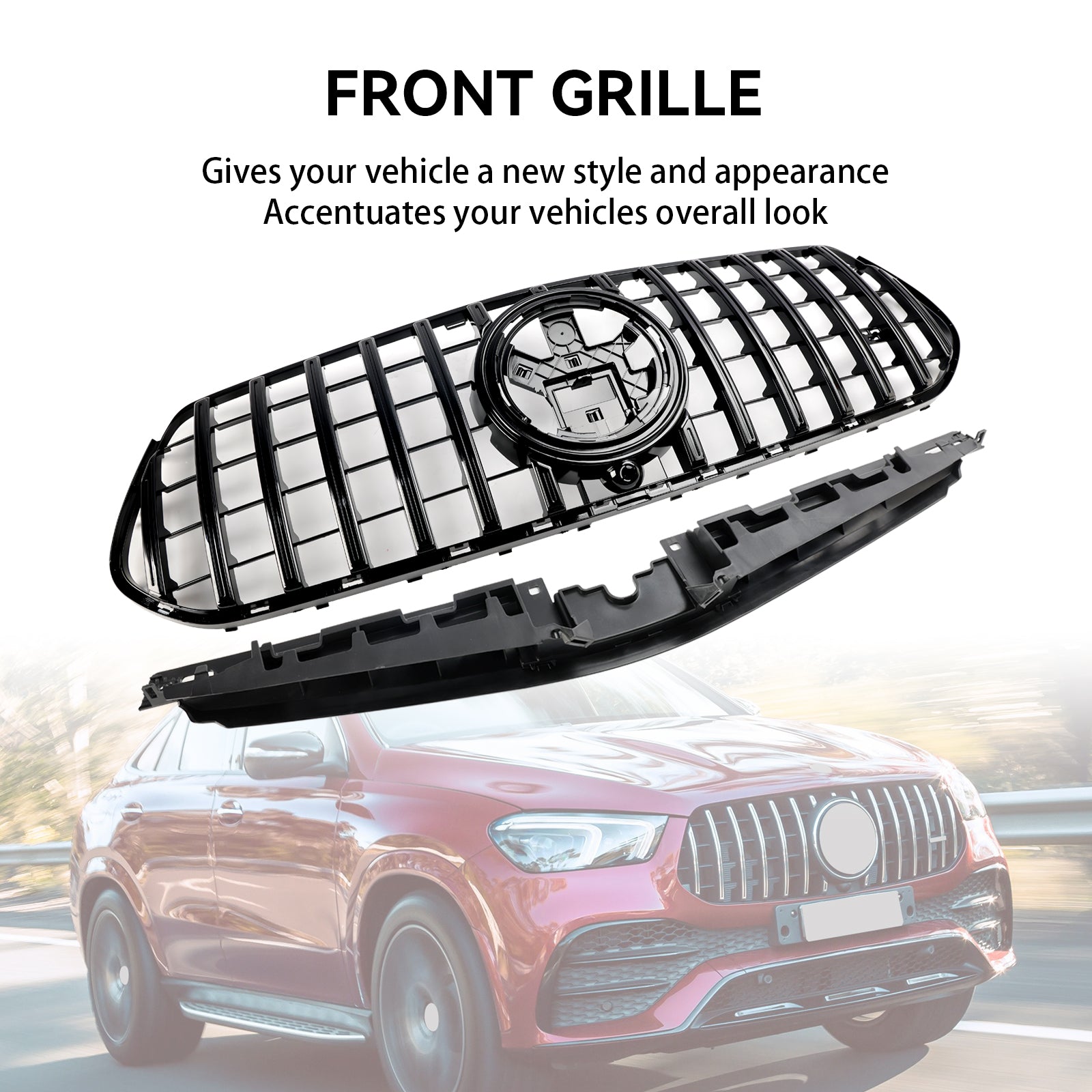Mercedes-Benz uit 2024 W167 GLE350 GLE450 AMG-Line Voorbumper Grille