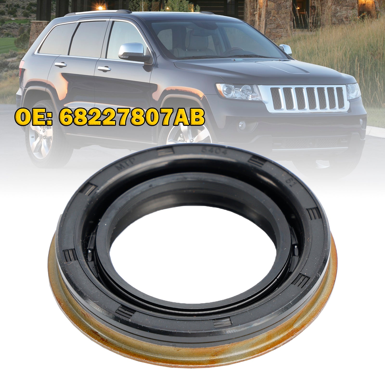 2017-21 Chrysler Cherokee Jeep Sello del eje de salida del eje 68227807AB 155250305