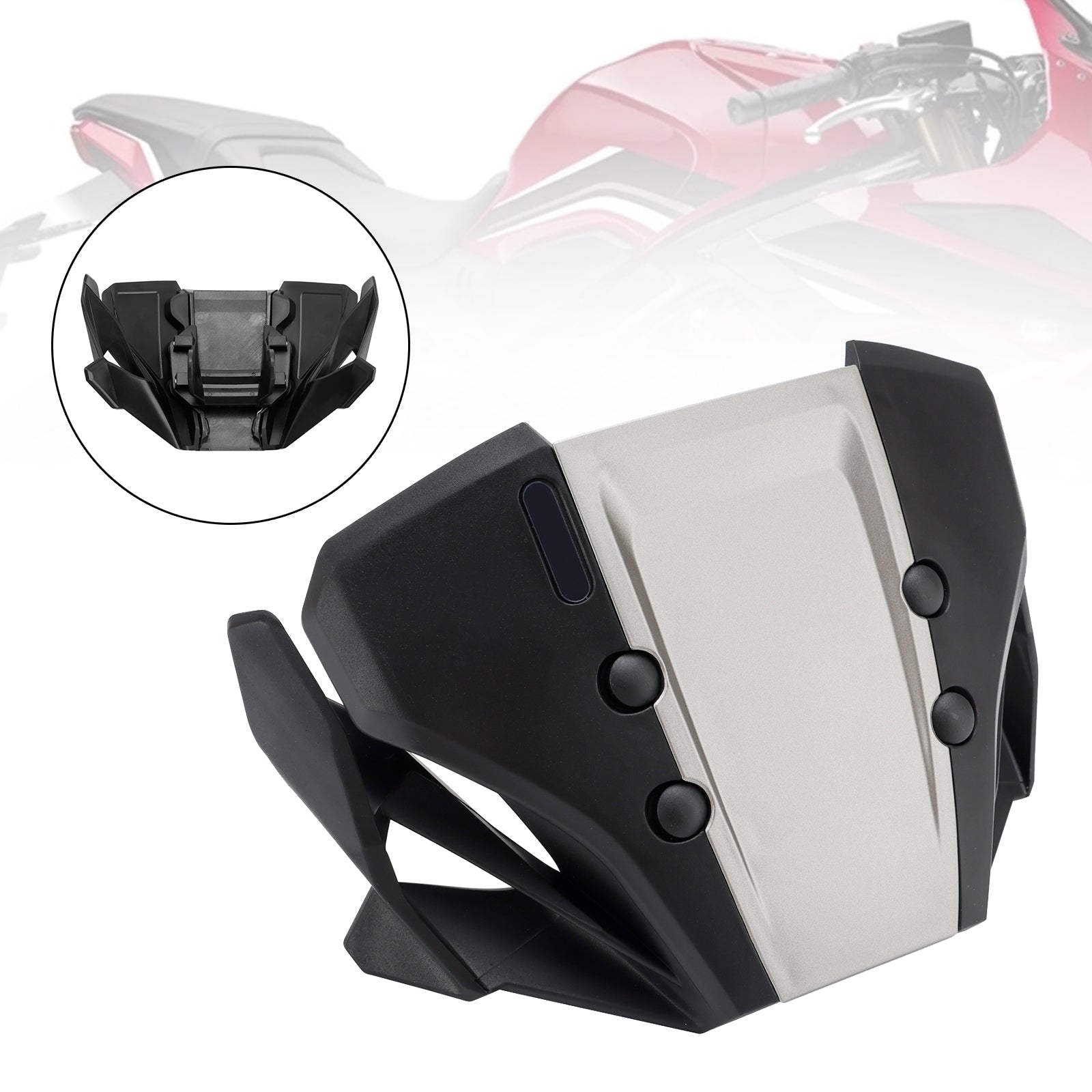 ABS Motorcykel vindrutan vindruta passar för Honda CB650R 2019-2022