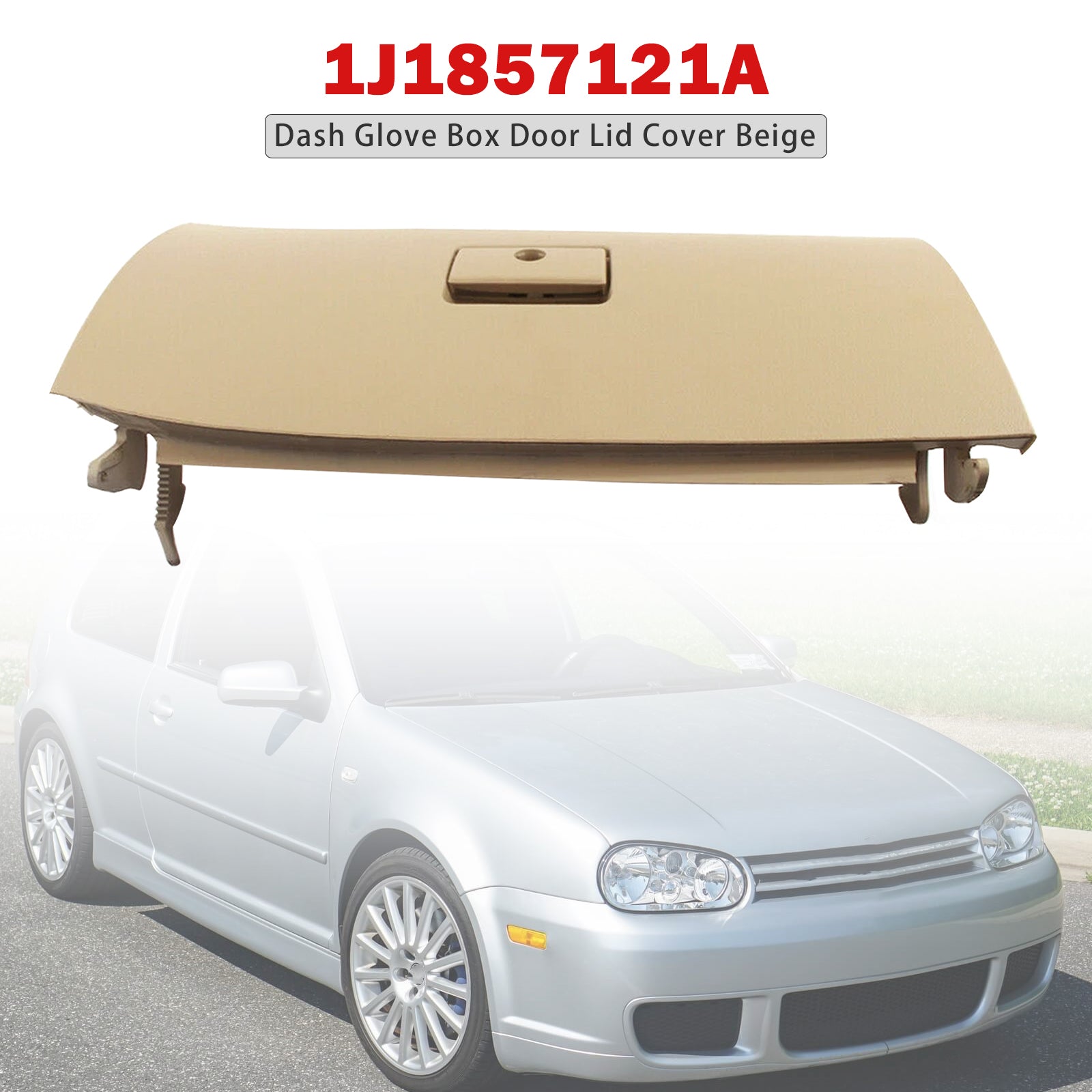 Dash Glove Box Door Lid Cover Beige 1J1857121A For VW Golf Late 2002-2005