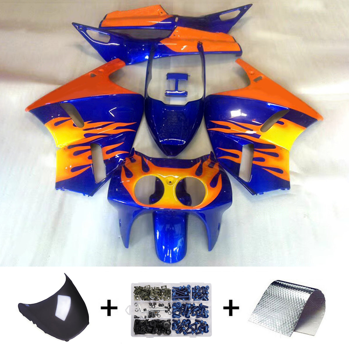 Injection Fairing Kit Bodywork Plastic ABS For Honda VFR400R NC30 1988-1992