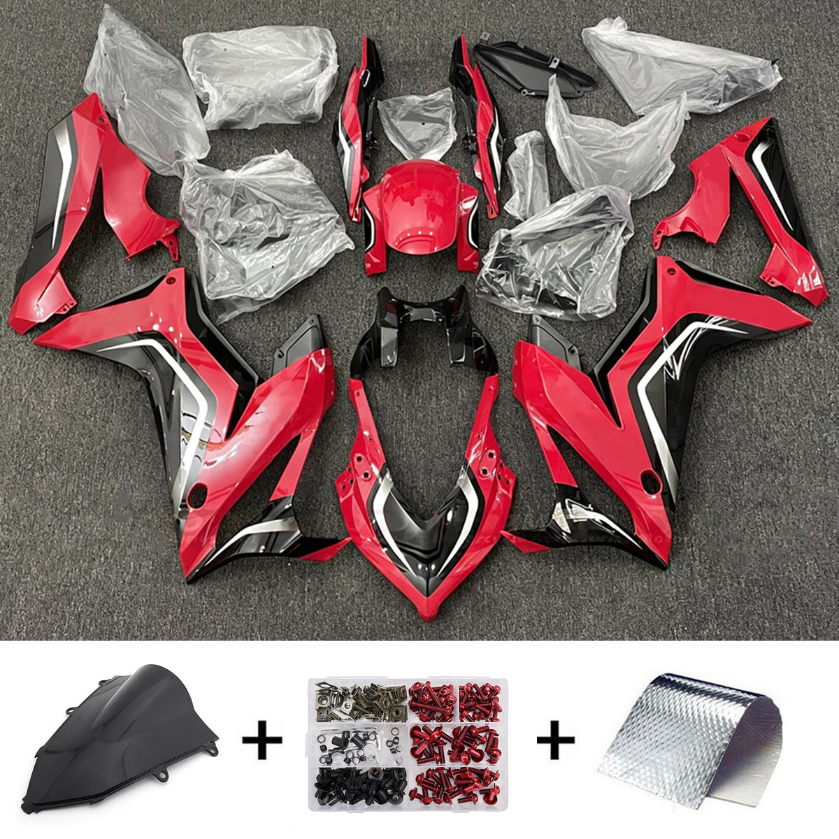 Injection Fairing Kit Bodywork Plastic ABS For Honda CBR650R 2021-2023
