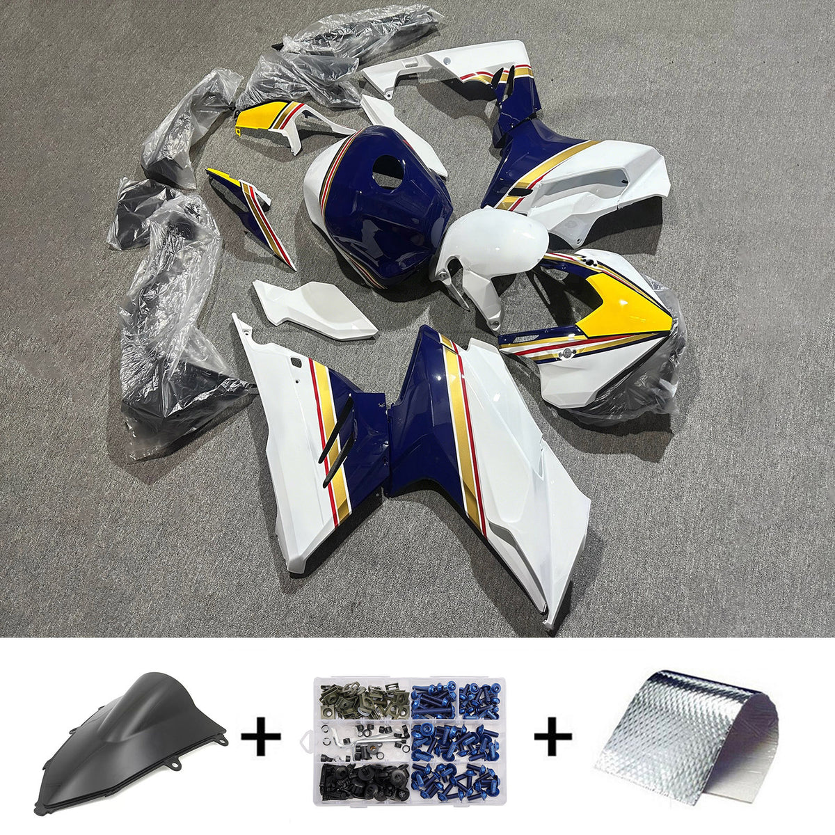 Injection Fairing Kit Bodywork Plastic ABS For Honda CBR400R CBR500R 2024-2026