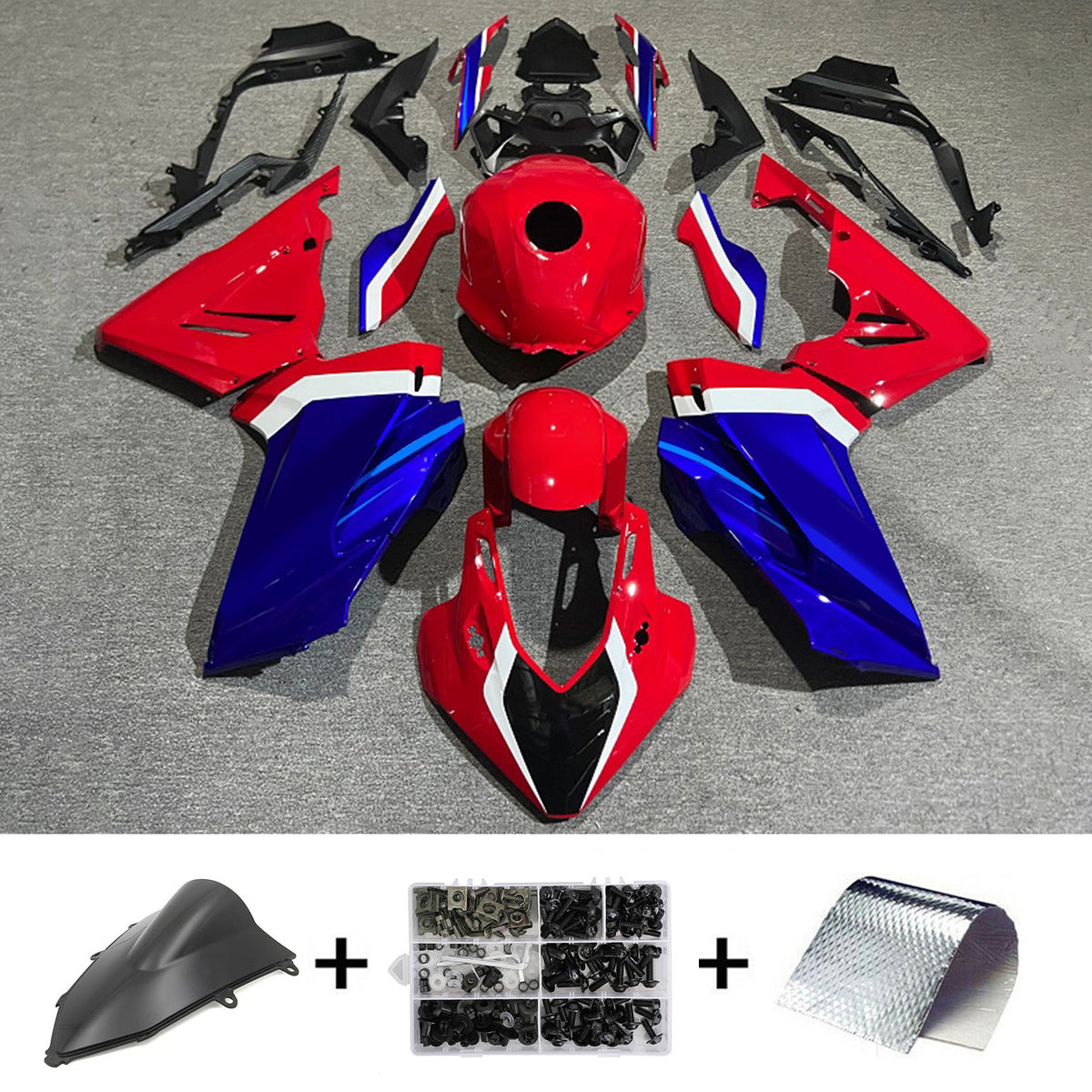 Injection Fairing Kit Bodywork Plastic ABS For Honda CBR400R CBR500R 2024-2026