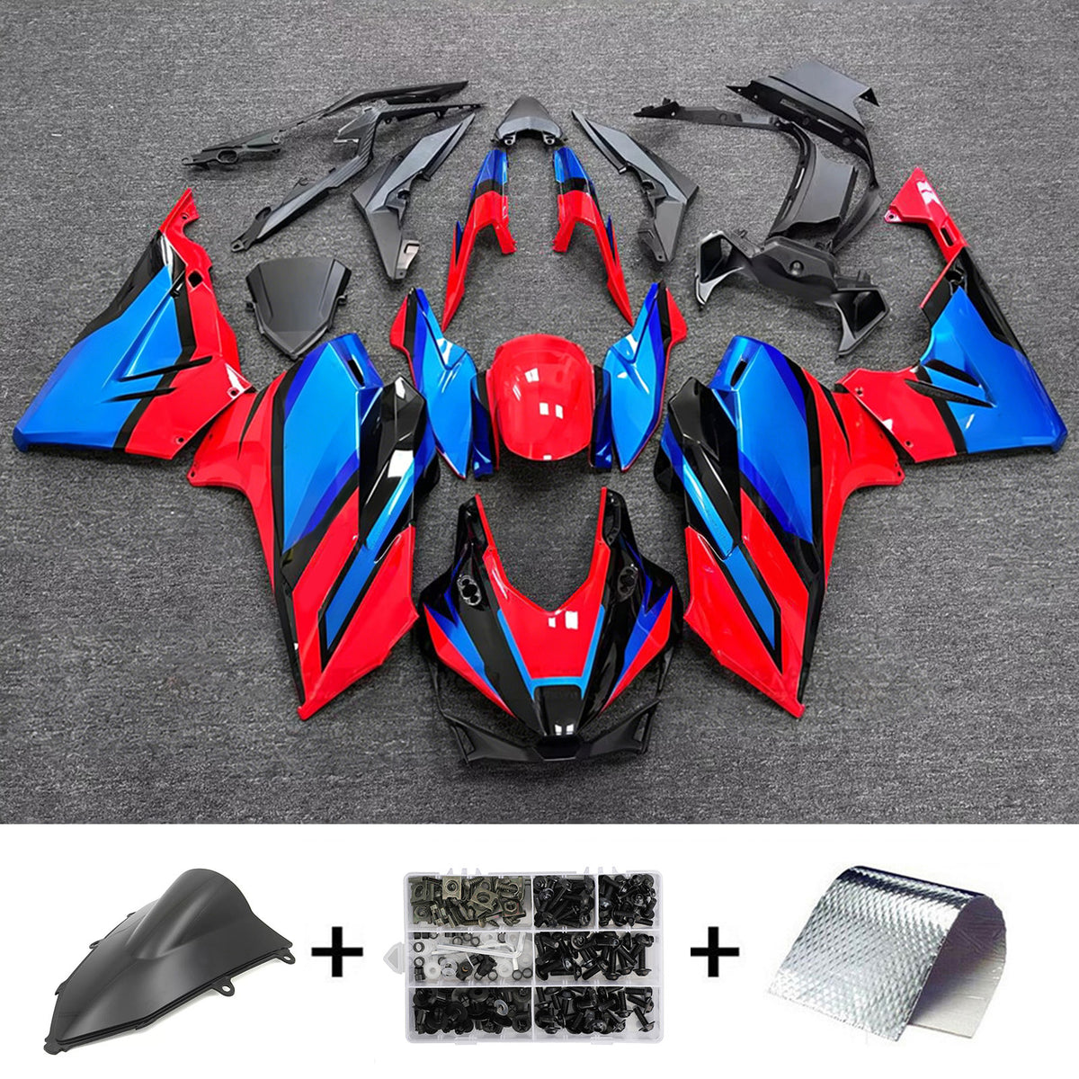 Injection Fairing Kit Bodywork Plastic ABS For Honda CBR400R CBR500R 2024-2026