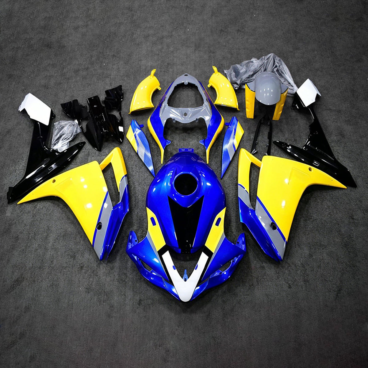 Injection Fairing Kit Bodywork Plastic ABS fit For Yamaha YZF 1000 R1 2007-2008