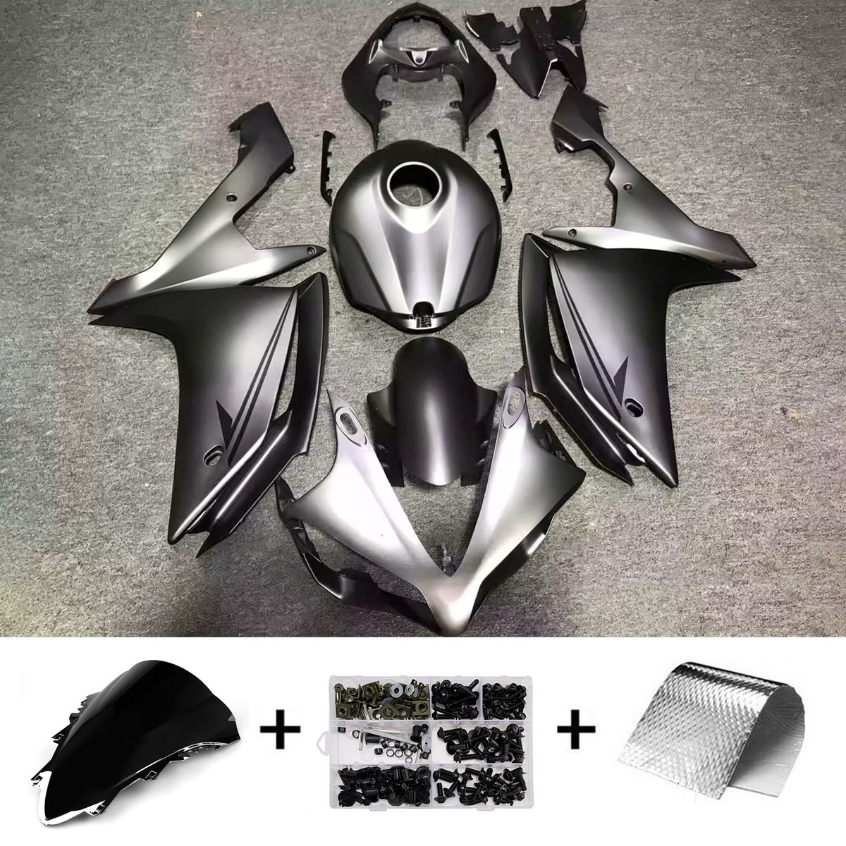 Injection Fairing Kit Bodywork Plastic ABS fit For Yamaha YZF 1000 R1 2007-2008