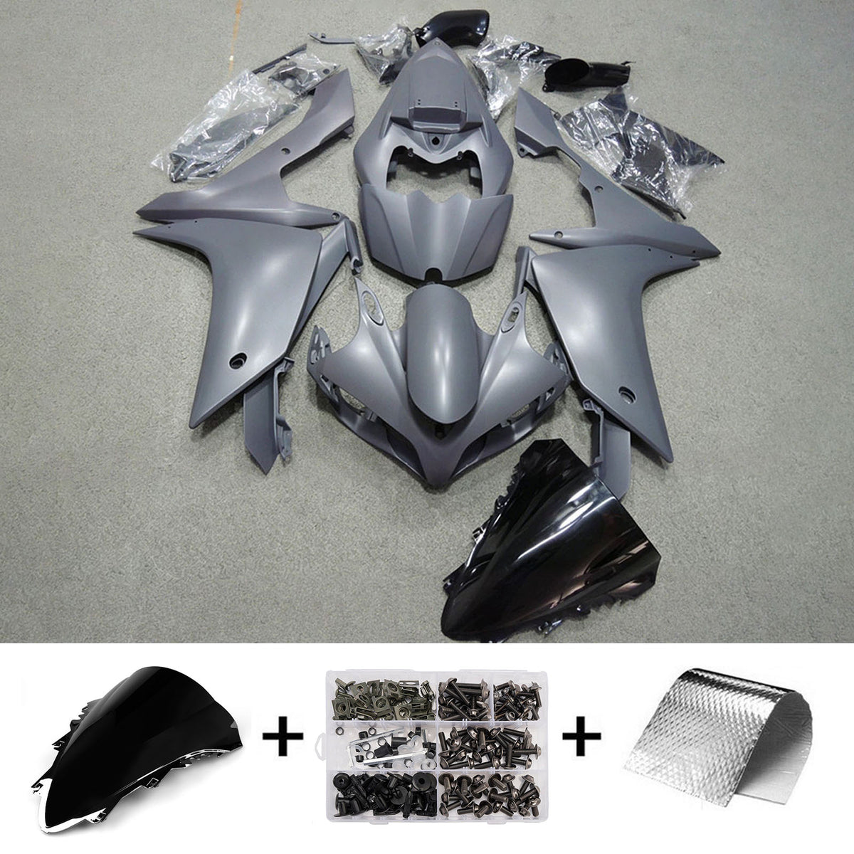 Injection Fairing Kit Bodywork Plastic ABS fit For Yamaha YZF 1000 R1 2007-2008