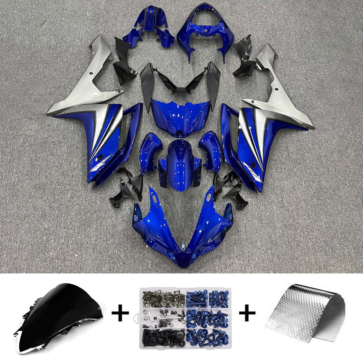 Injection Fairing Kit Bodywork Plastic ABS fit For Yamaha YZF 1000 R1 2007-2008