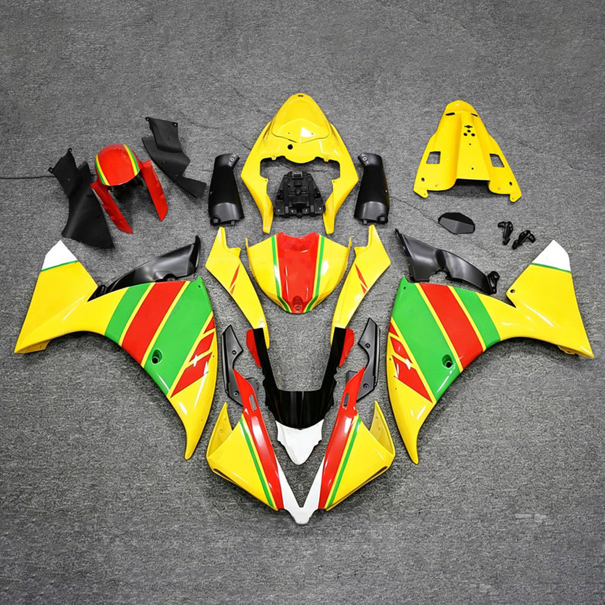 Injection Fairing Kit Bodywork Plastic ABS fit For Yamaha YZF-R1 2012-2014