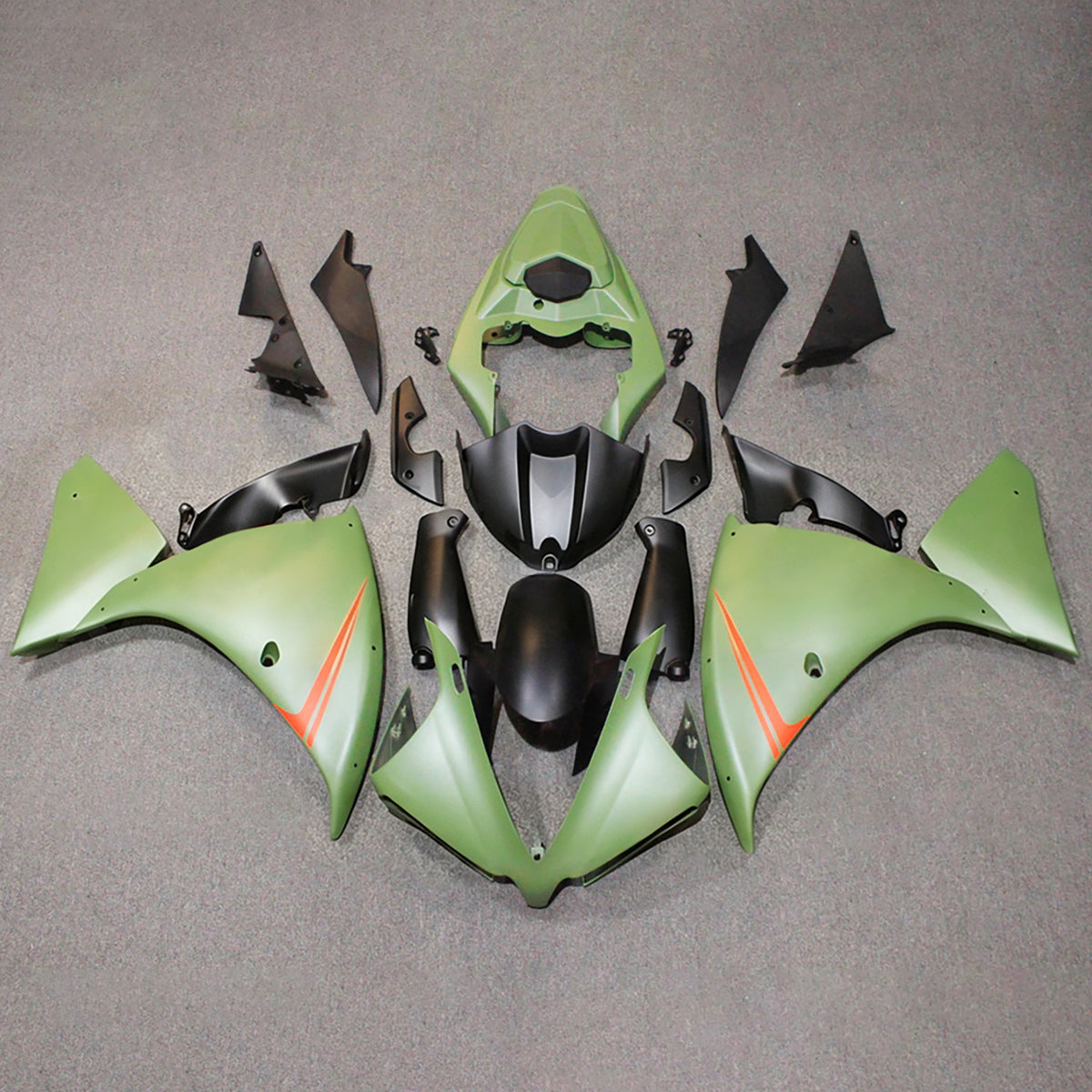 Injection Fairing Kit Bodywork Plastic ABS For Yamaha YZFR1 YZF-R1 2009-2011