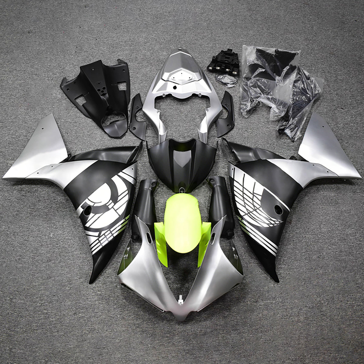 Injection Fairing Kit Bodywork Plastic ABS For Yamaha YZFR1 YZF-R1 2009-2011
