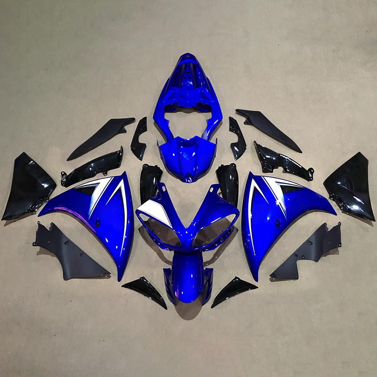 Injection Fairing Kit Bodywork Plastic ABS For Yamaha YZFR1 YZF-R1 2009-2011