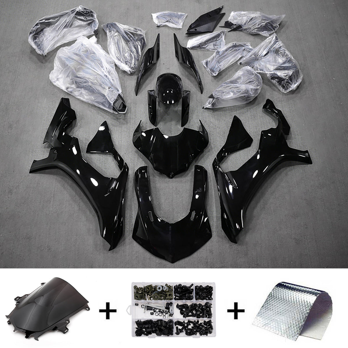Injection Fairing Kit Bodywork Plastic ABS fit For Yamaha YZF 1000 R1 2015-2019