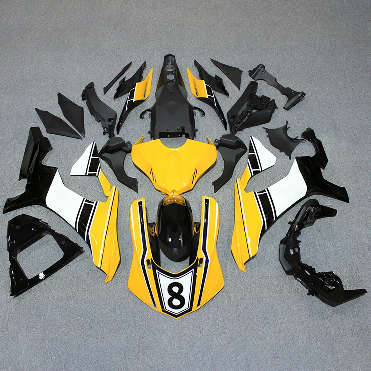 Injection Fairing Kit Bodywork Plastic ABS fit For Yamaha YZF 1000 R1 2015-2019