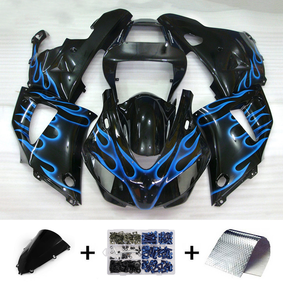 Injection Fairing Kit Bodywork Plastic ABS fit For Yamaha YZF-R1 1998-1999