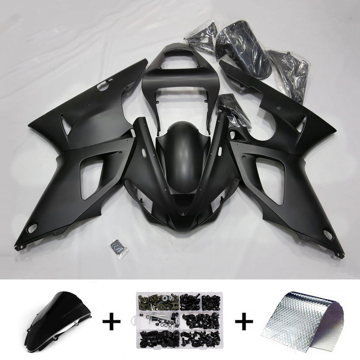 Injection Fairing Kit Bodywork Plastic ABS fit For Yamaha YZF-R1 2000-2001