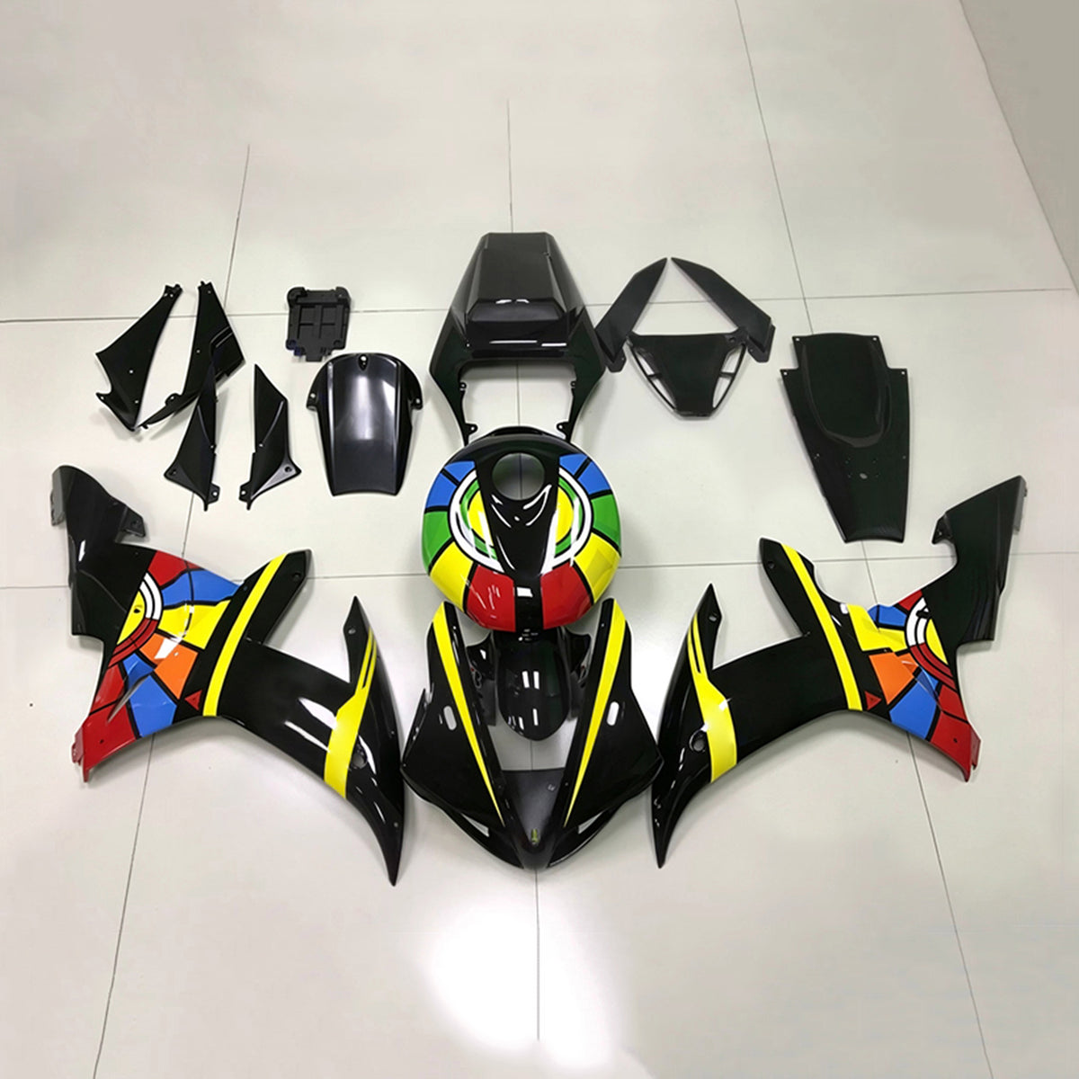 Injection Fairing Kit Bodywork Plastic ABS fit For Yamaha YZF 1000 R1 2002-2003