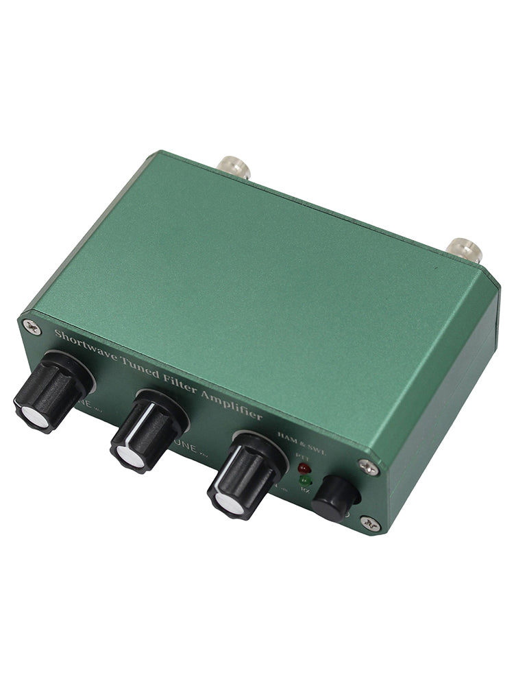 Shortwave Tuned Amplifier 3-30MHz Frequency Coverage Adjustable Gain 0-30dB