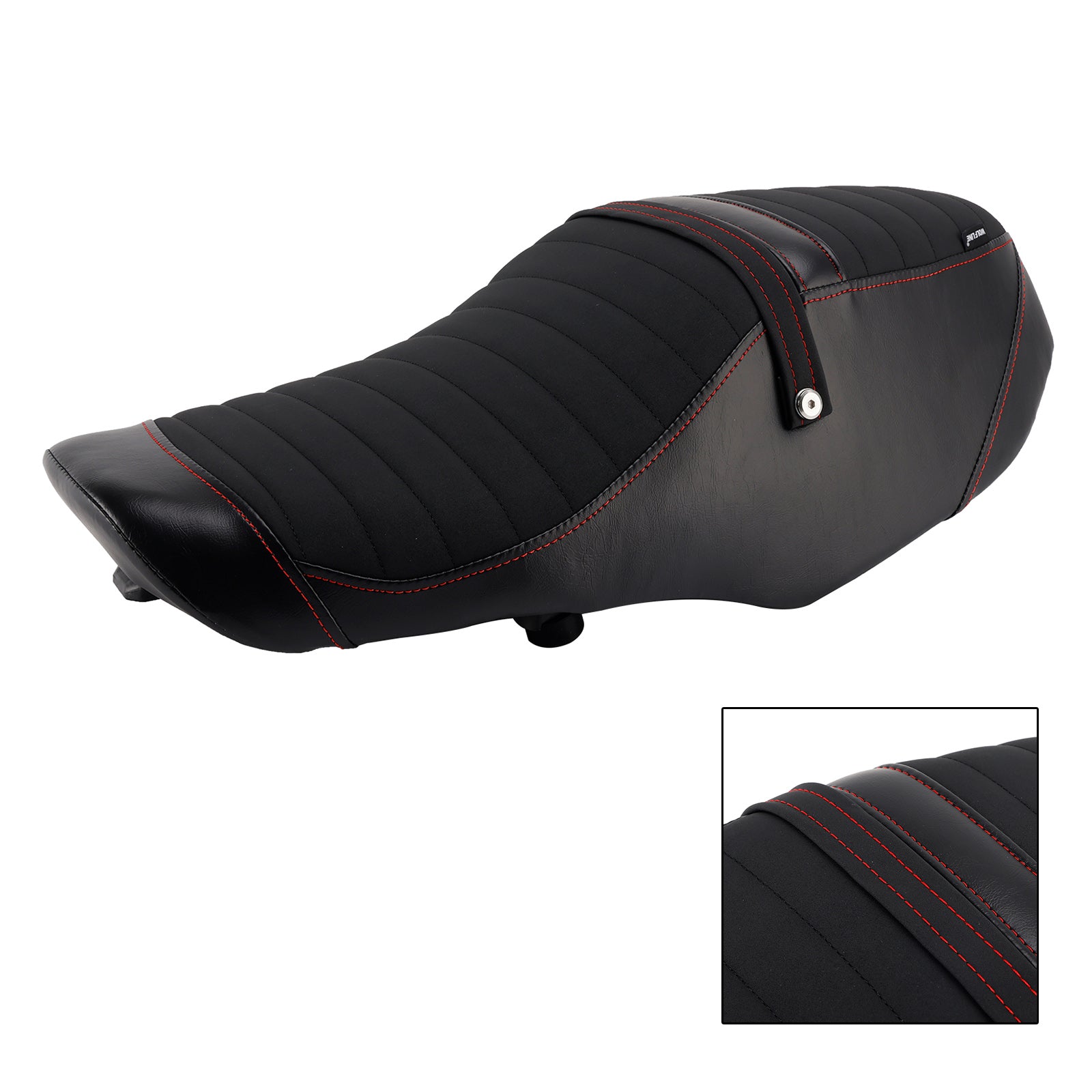 Front Raider Seat Driver Cushion Pu Fit Black For Yamaha Xsr900 Xsr 900 22-25