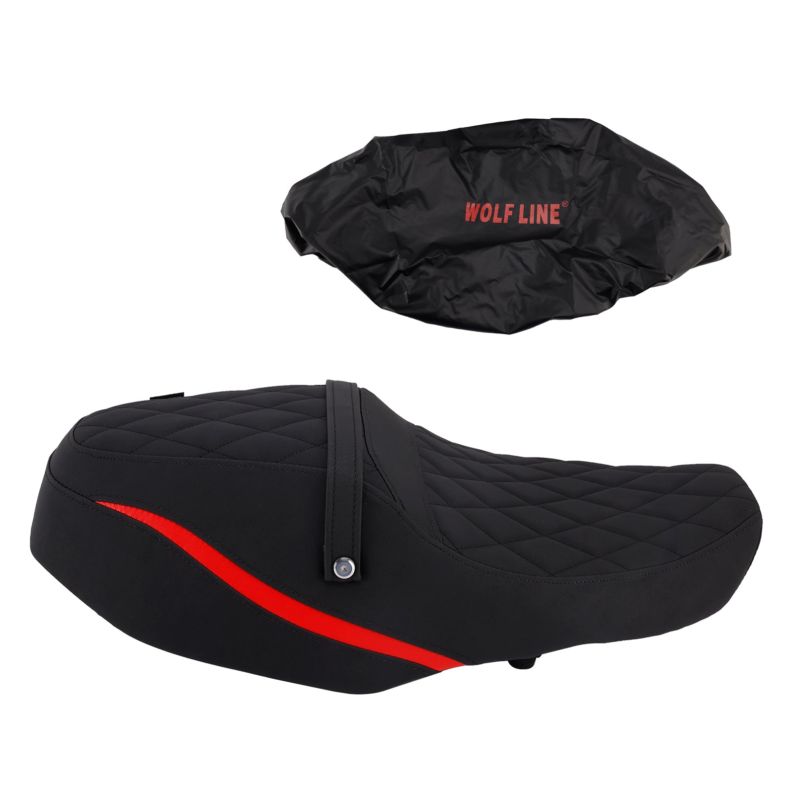 Front Raider Seat Driver Cushion Pu Fit Red For Yamaha Xsr900 Xsr 900 22-25