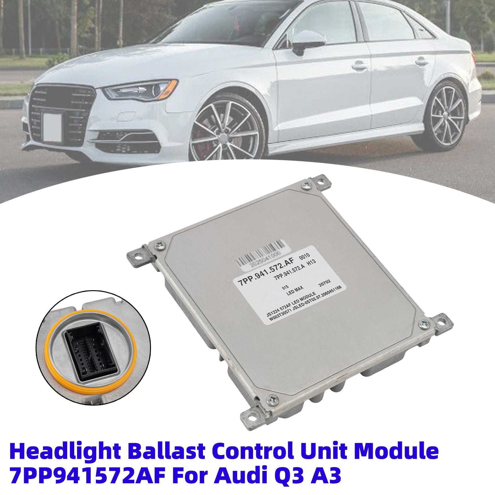 Headlight Ballast Control Unit Module 7PP941572AF For Audi Q3 A3