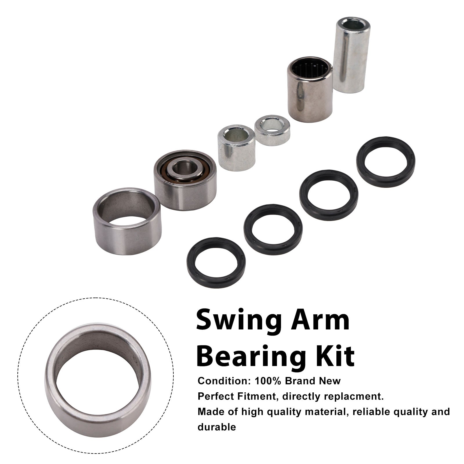 Swing Arm Bearing Kit 28-1203 For Honda TRX420 FE 07-13 TRX420 FM 07-13