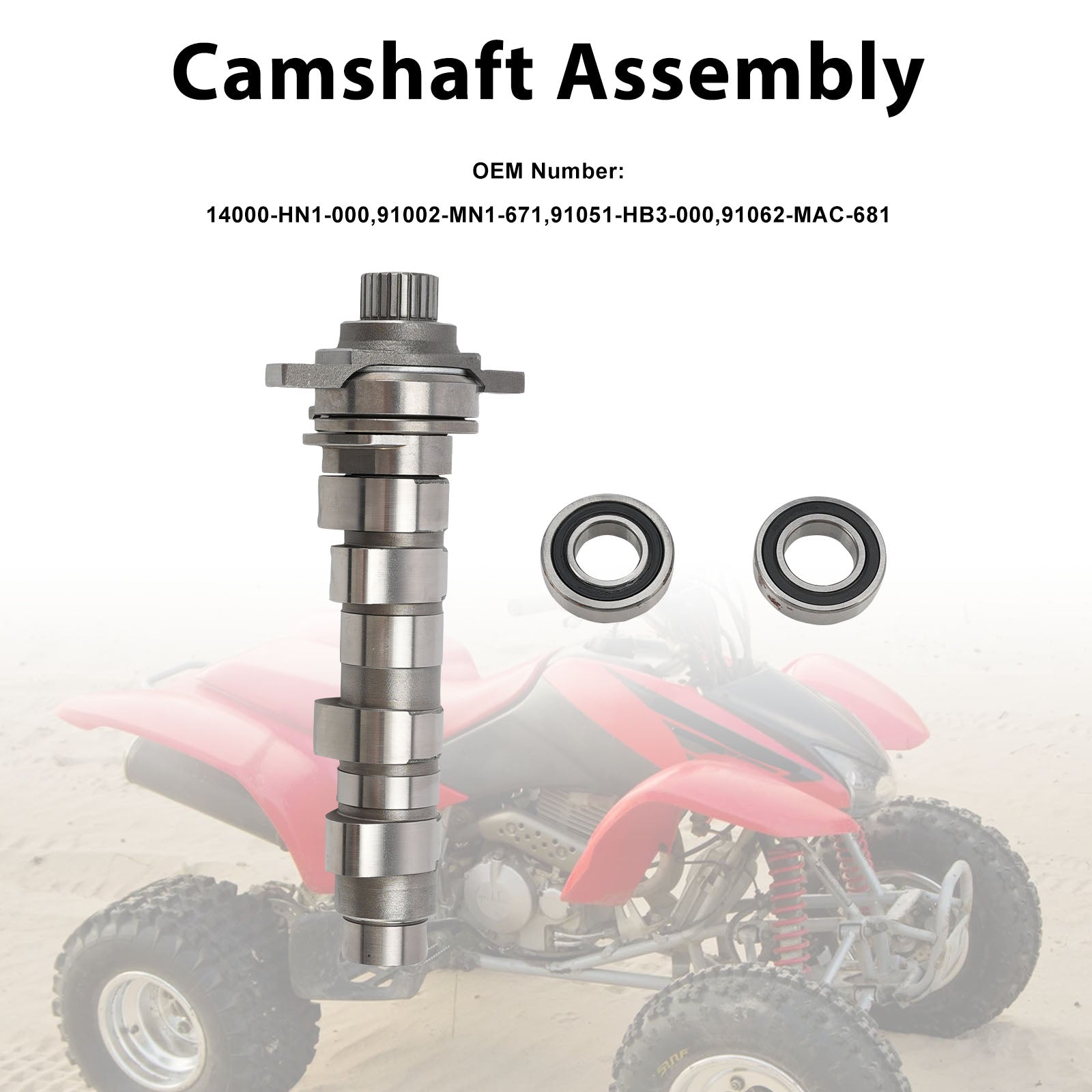 Camshaft Assembly For Honda TRX400EX TRX 400 Ex Sportrax 400 1999-2007