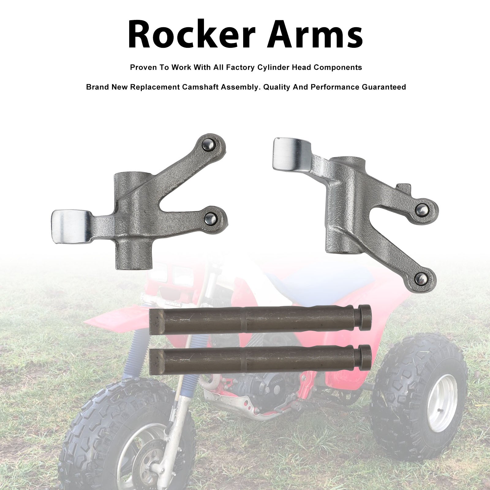 Rocker Arms Shafts For Honda ATC350X TRX350 1985-1986
