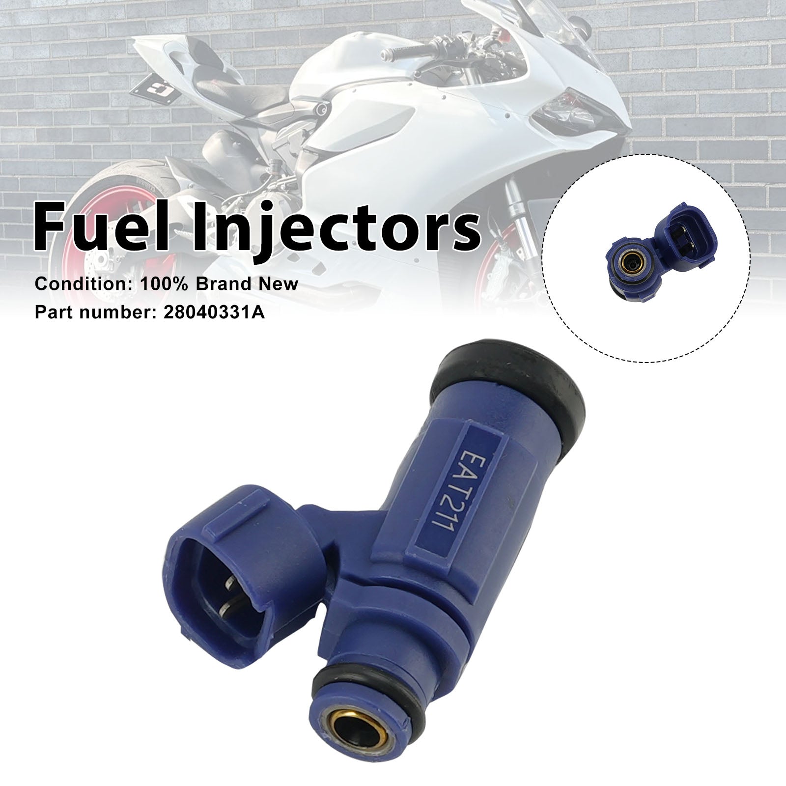 Fuel Injectors 28040331A For Ducati Panigale 899 989 1199 1299 S 12-17