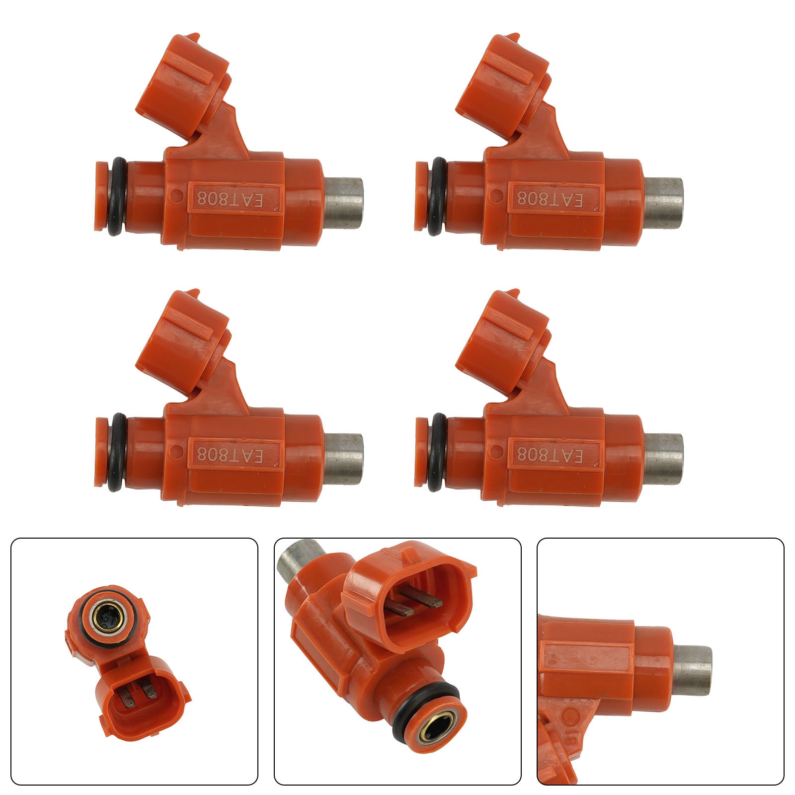 4PC EAT080 Fuel Injectors 60E-13761-20-00 For Yamaha 1100 2012-2015