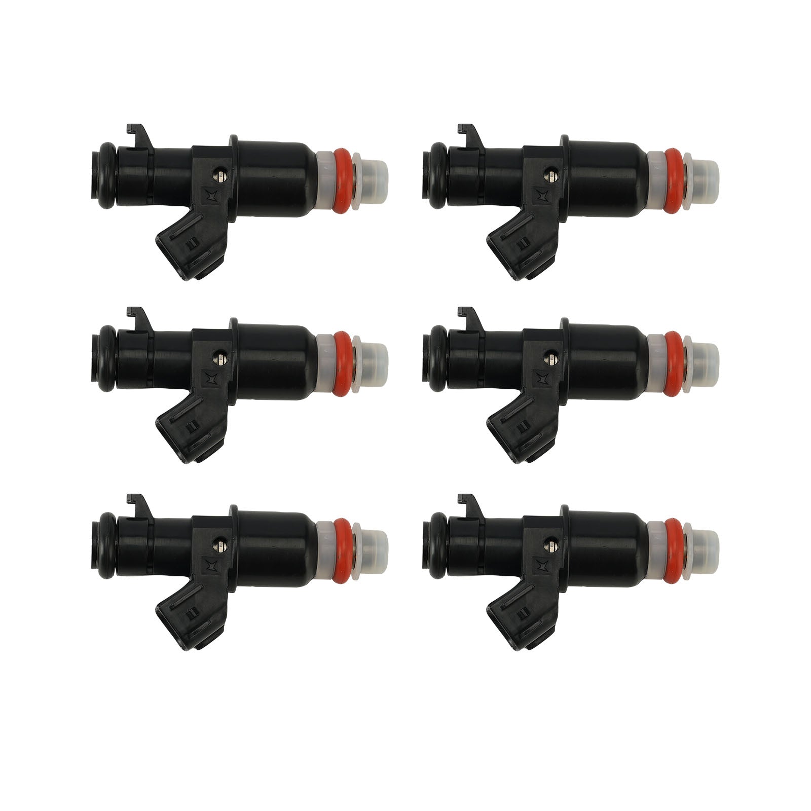6PC 842-12289 Fuel Injectors 16450-RCA-A01 16450-ZY3-013 For Honda Outboard
