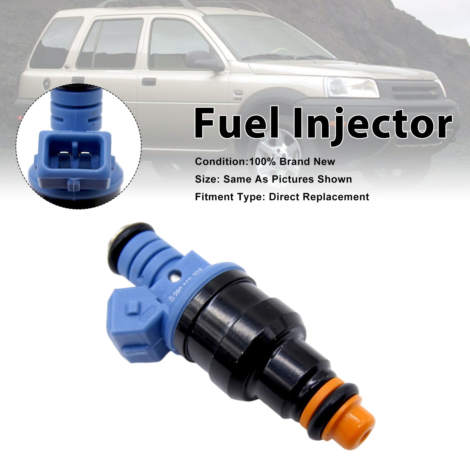 1Pcs Fuel Injector For Rover 75 1999-2005 For MG MGF 1995-2002 0280150703