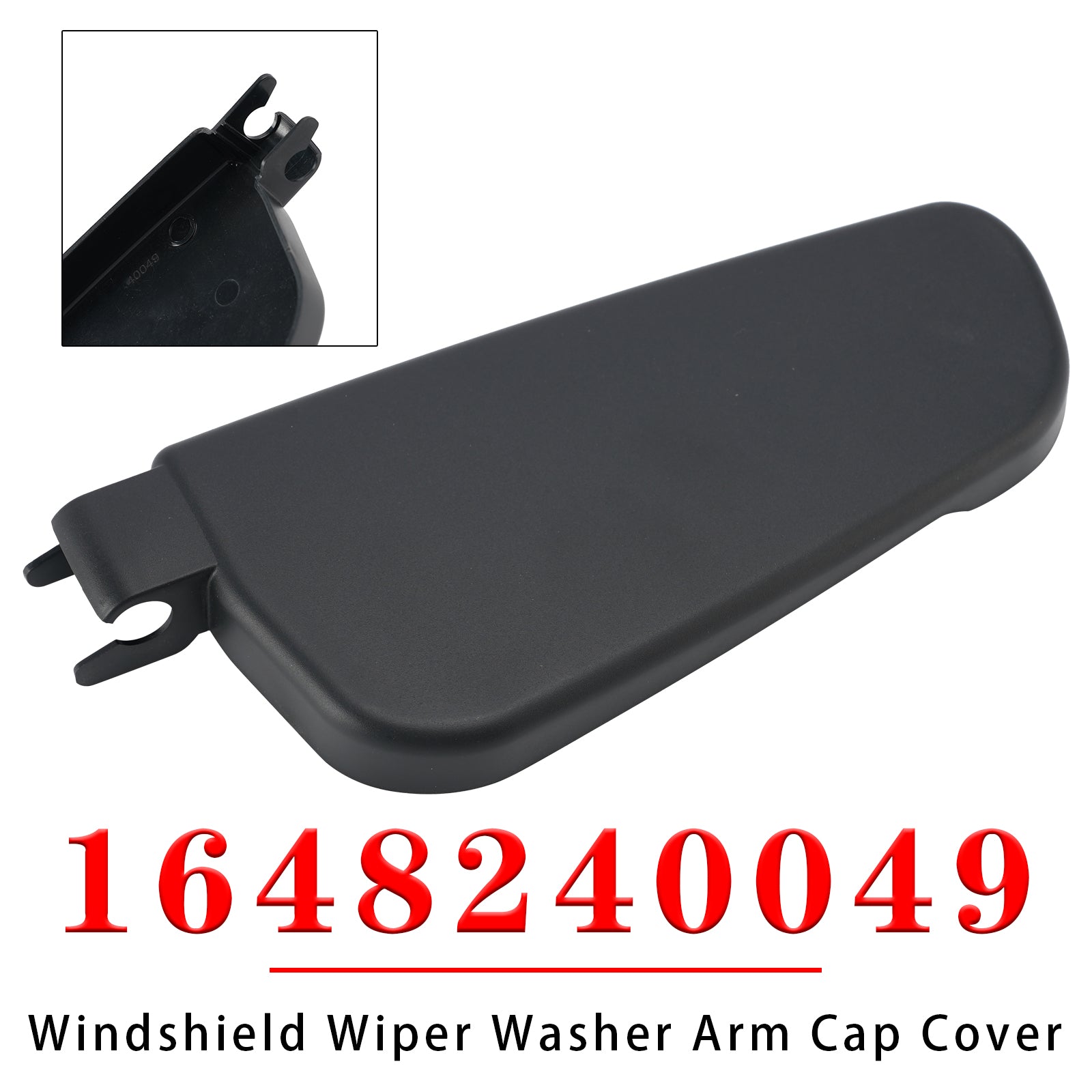 Windshield Wiper Washer Arm Cap Cover Right Side for Mercedes 1648240049