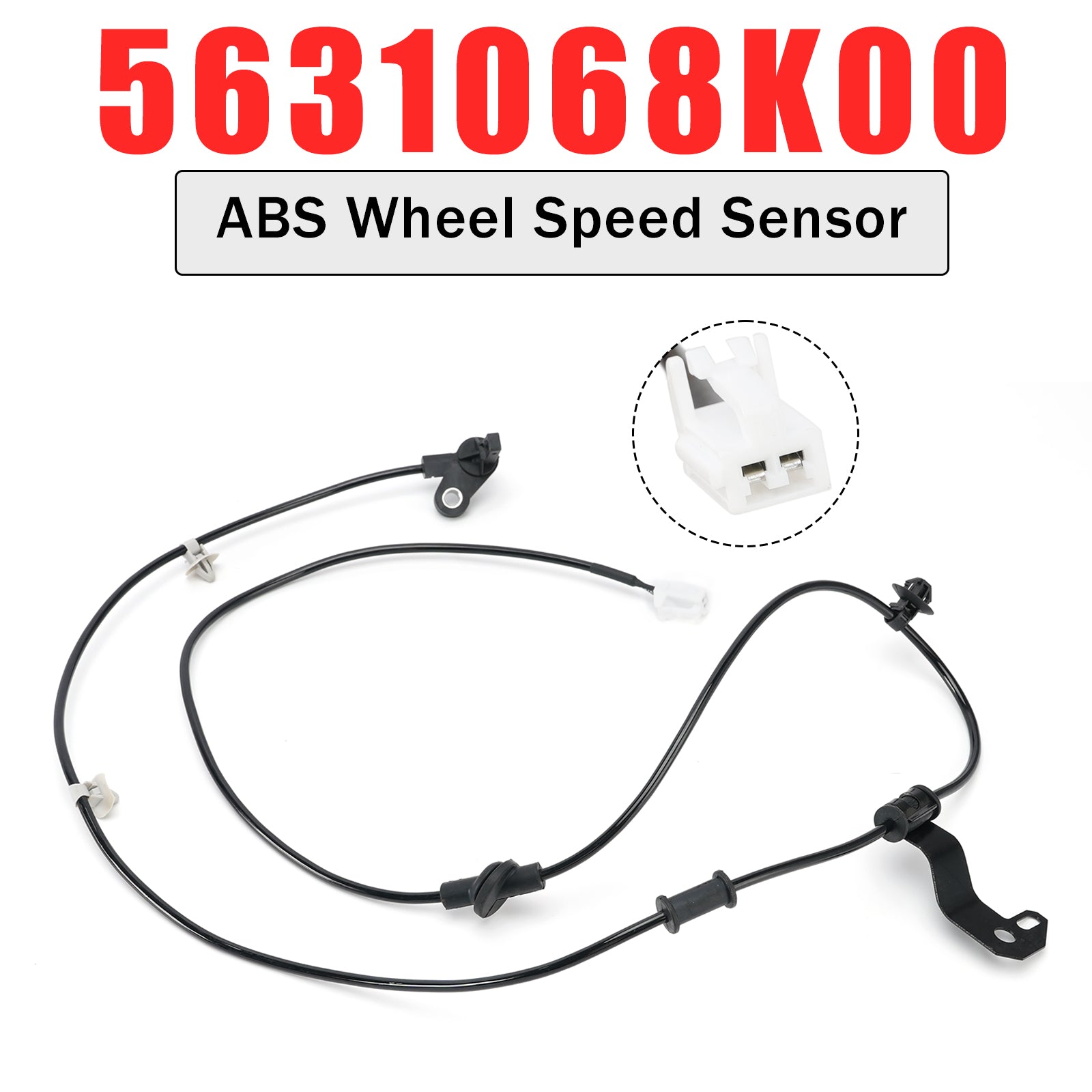 ABS Wheel Speed Sensor Rear Right for Suzuki Alto VII 2009-2024 1.0 5631068K00