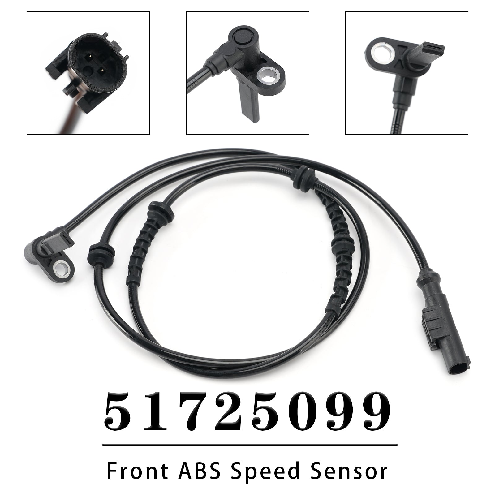 Front Right or Left ABS Speed Sensor for Citroen 51725099 52148329