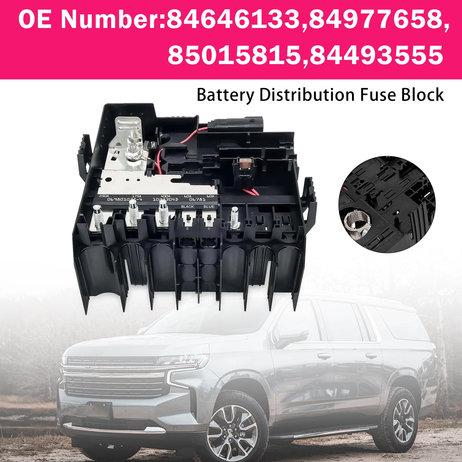 84646133 Battery Distribution Fuse Block For Chevy Silverado 2021-2025