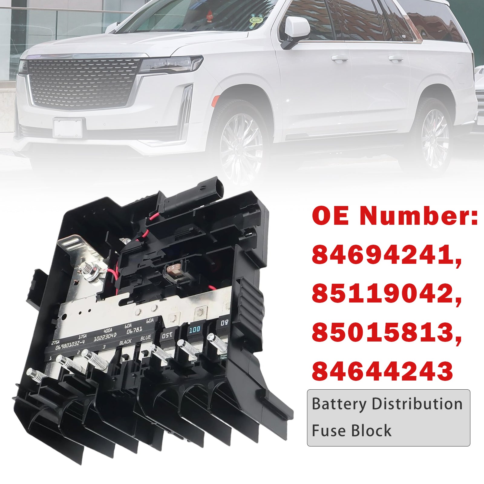 Battery Distribution Fuse Block For GMC Sierra Yukon Cadillac Escalade