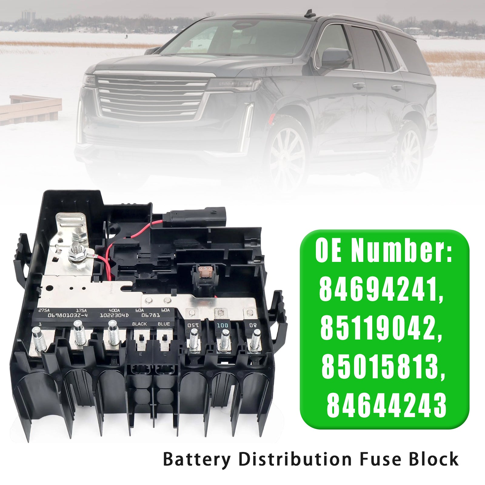 Battery Distribution Fuse Block For GMC Sierra Yukon Cadillac Escalade