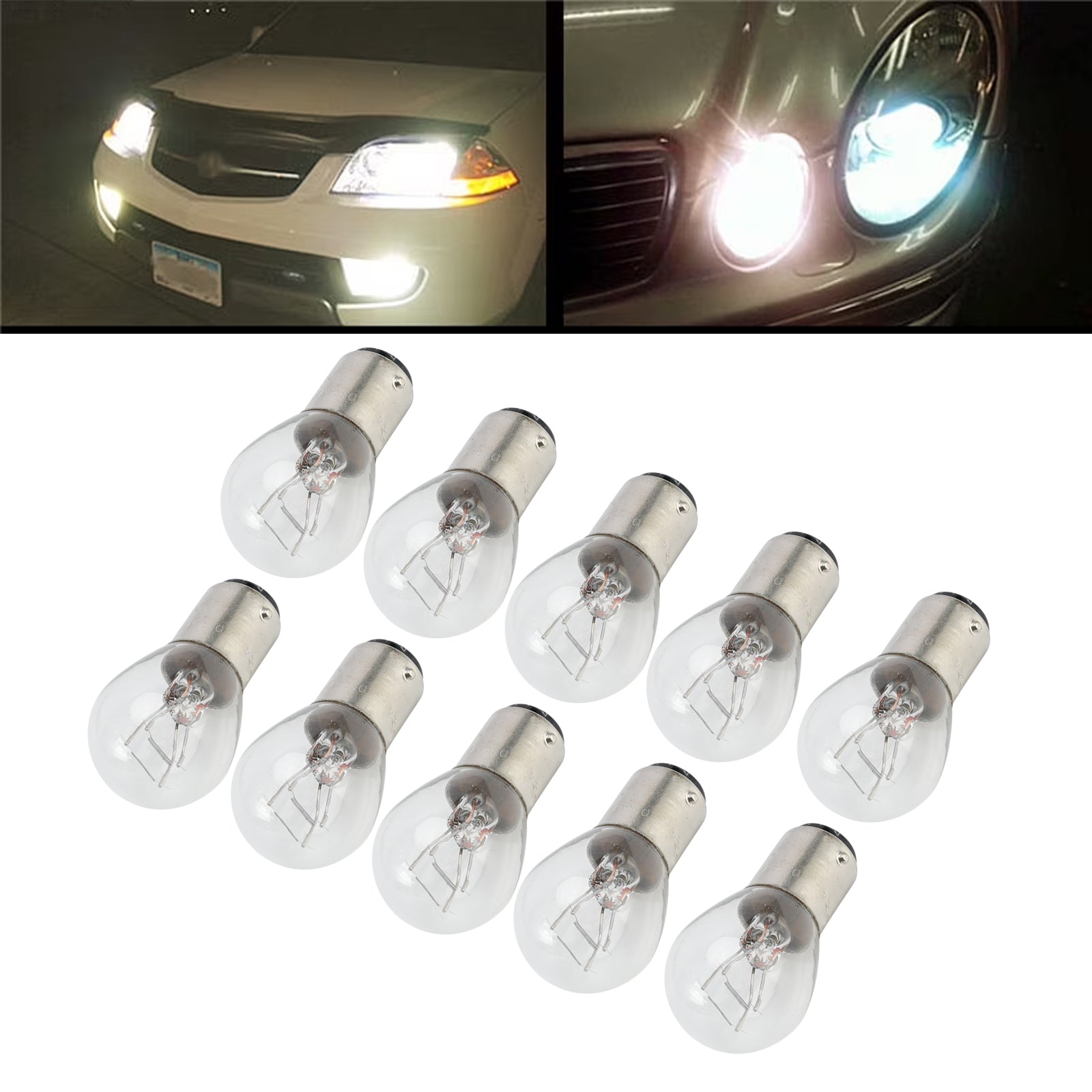 Car Light Halogen Auxiliary Bulb P21/5W 7240 YS7240 12V 21/5W BA15d For OSRAM