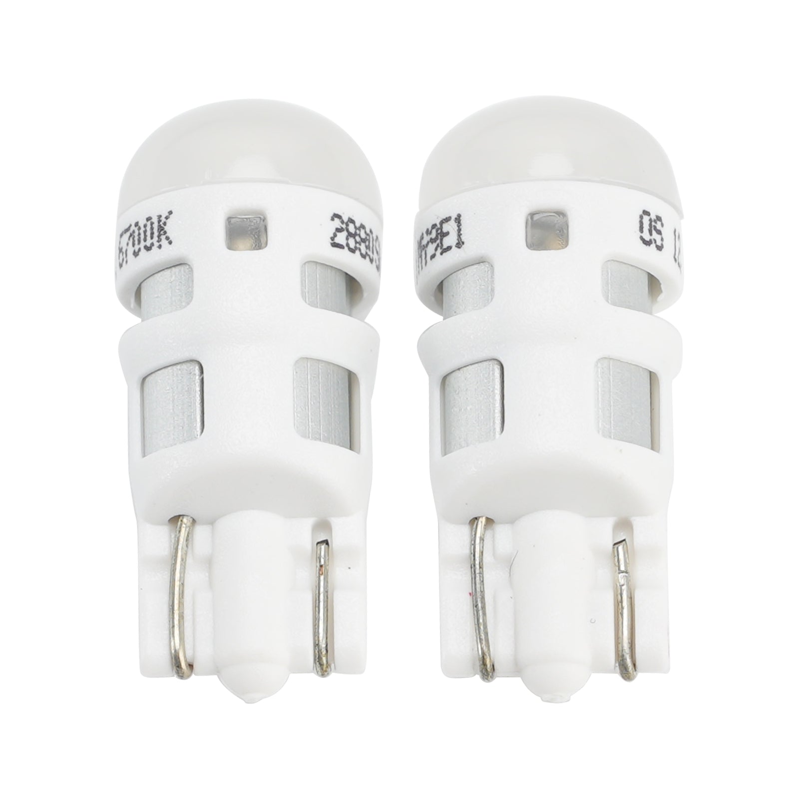 2Pcs Car Light Sky White LED Signal Bulb W5W T10 2880SW 12V 1W For OSRAM