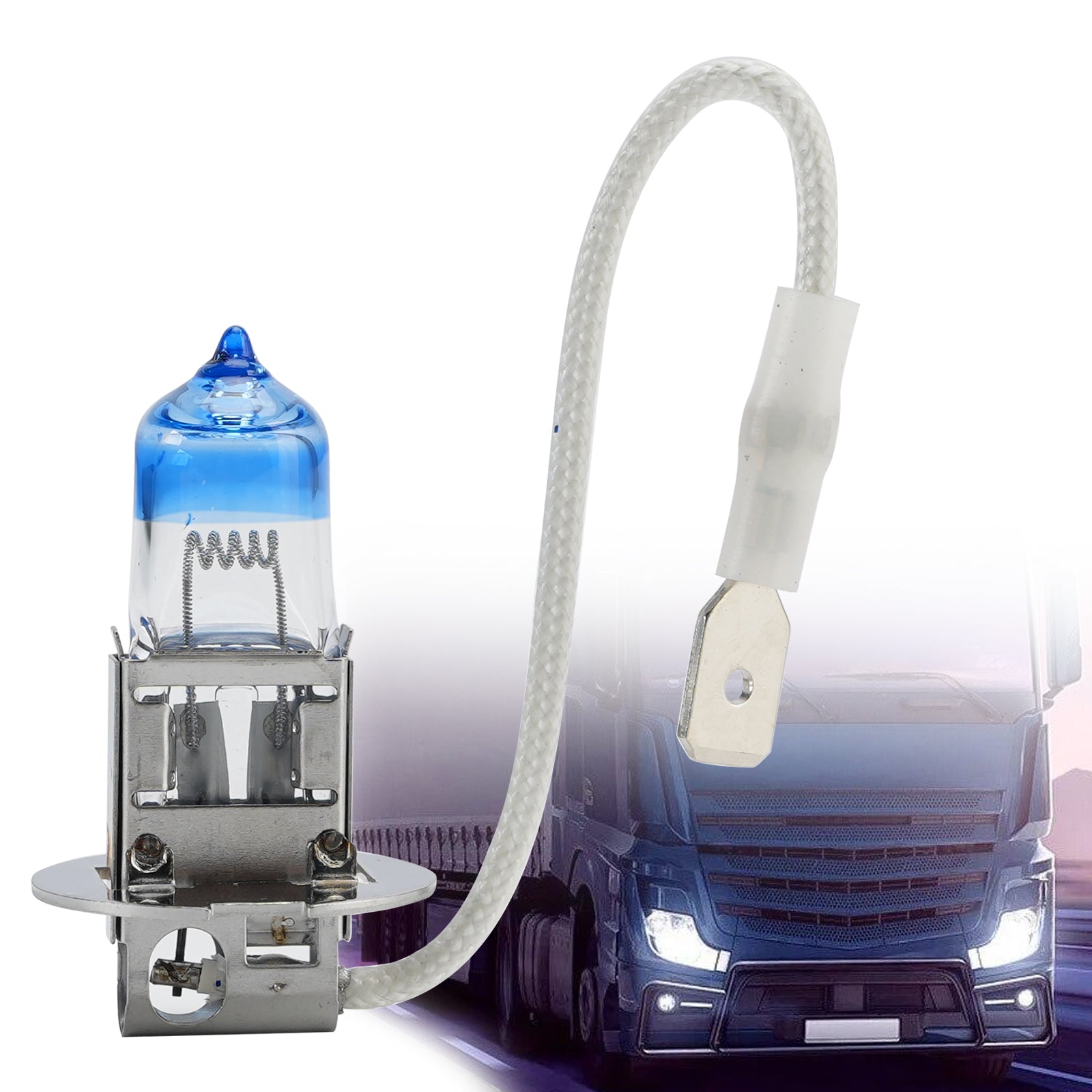 Car Light Night X Halogen Headlight Bulb H3 62243NX 24V 100W PK22s For OSRAM
