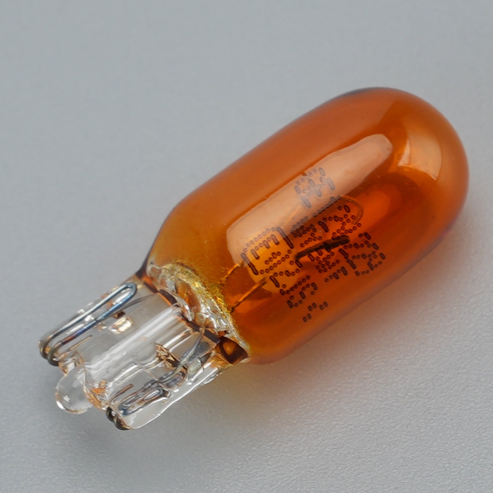 Car Light Halogen Amber Signal Bulb WY5W T10 501AF 12V 5W W2.1×9.5D For GE