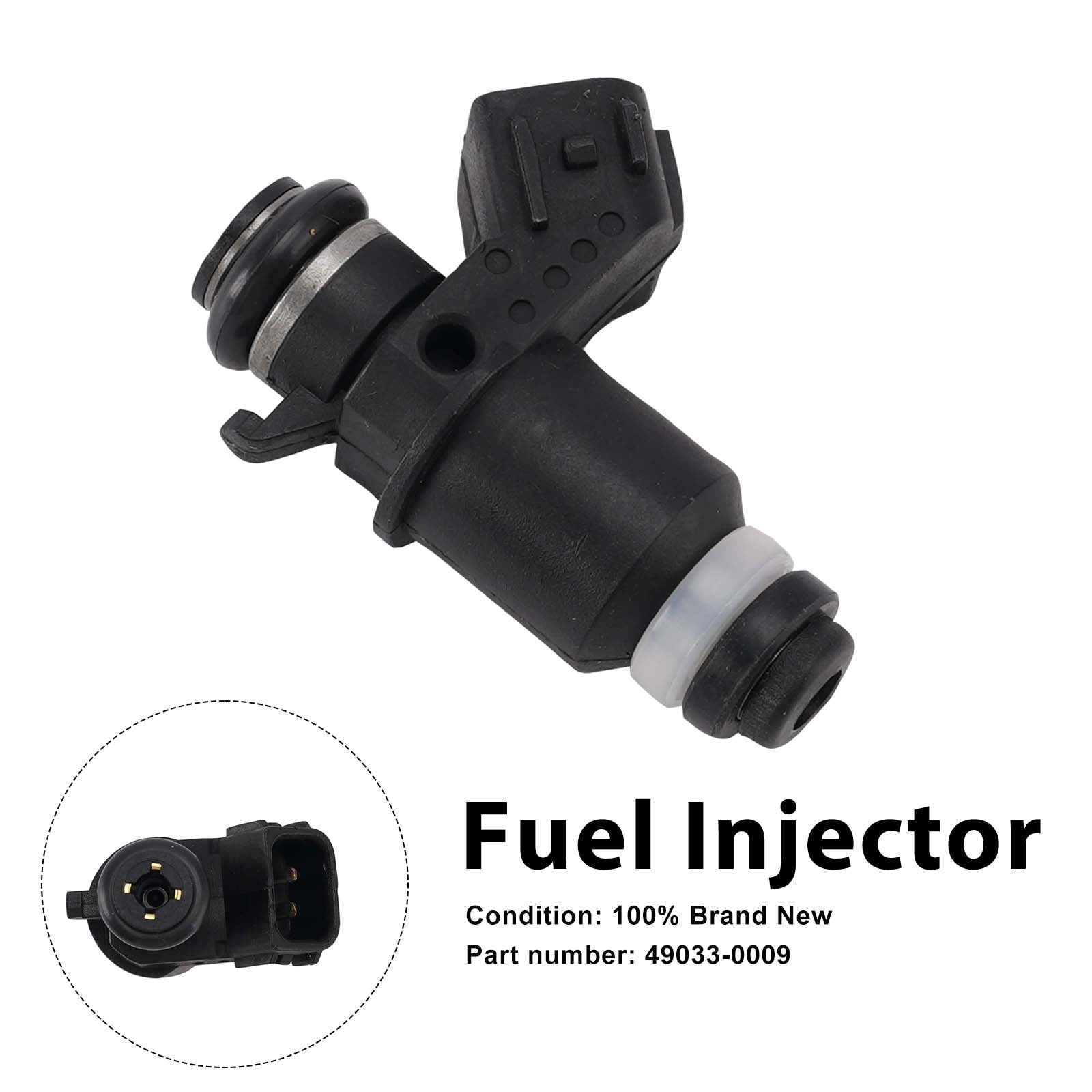 Fuel Injectors 49033-0009 For Kawasaki ZX-6R ZX-6RR ZX636 05-06