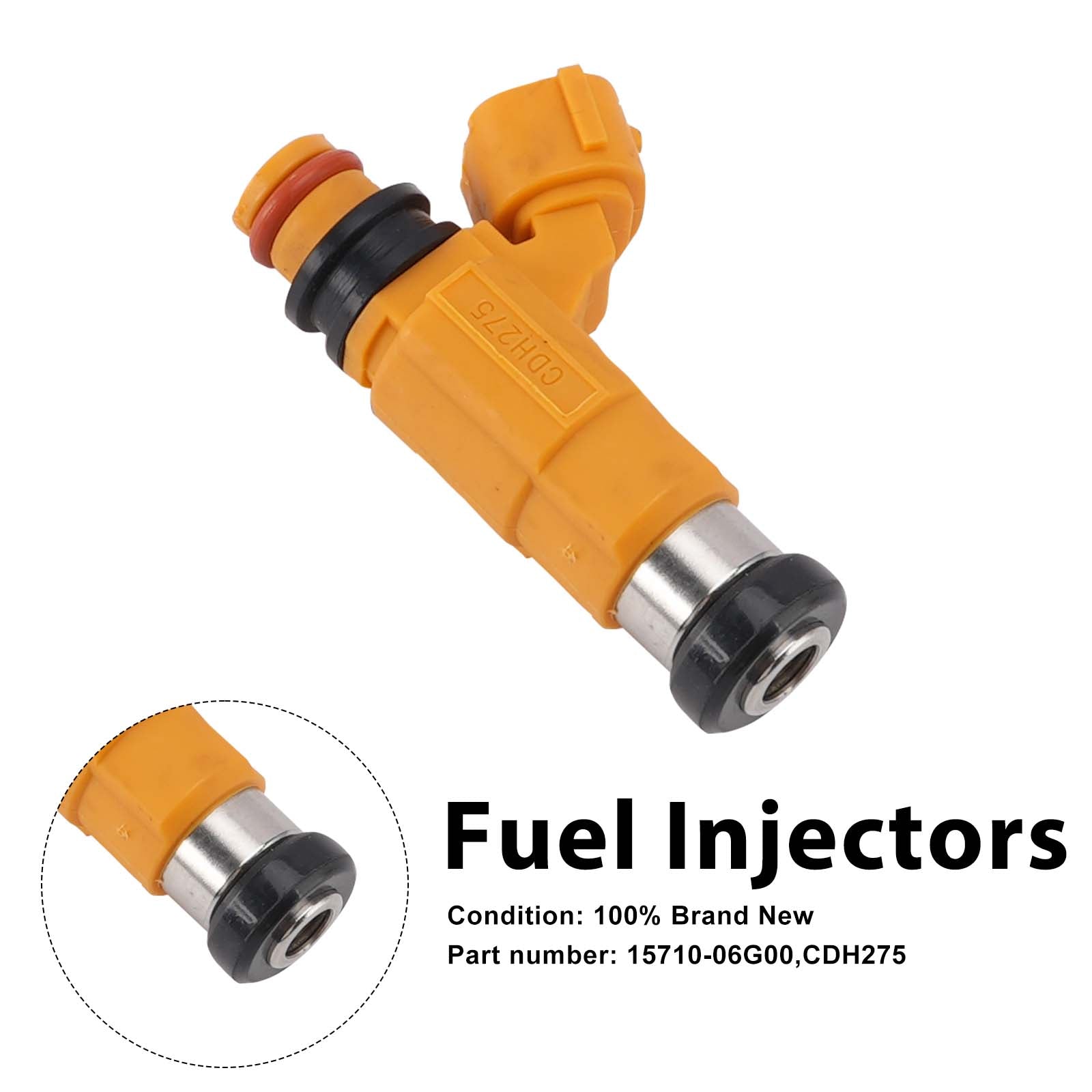 CDH275 Fuel Injectors 15710-06G00 For Suzuki V-STROM DL1000 02-12