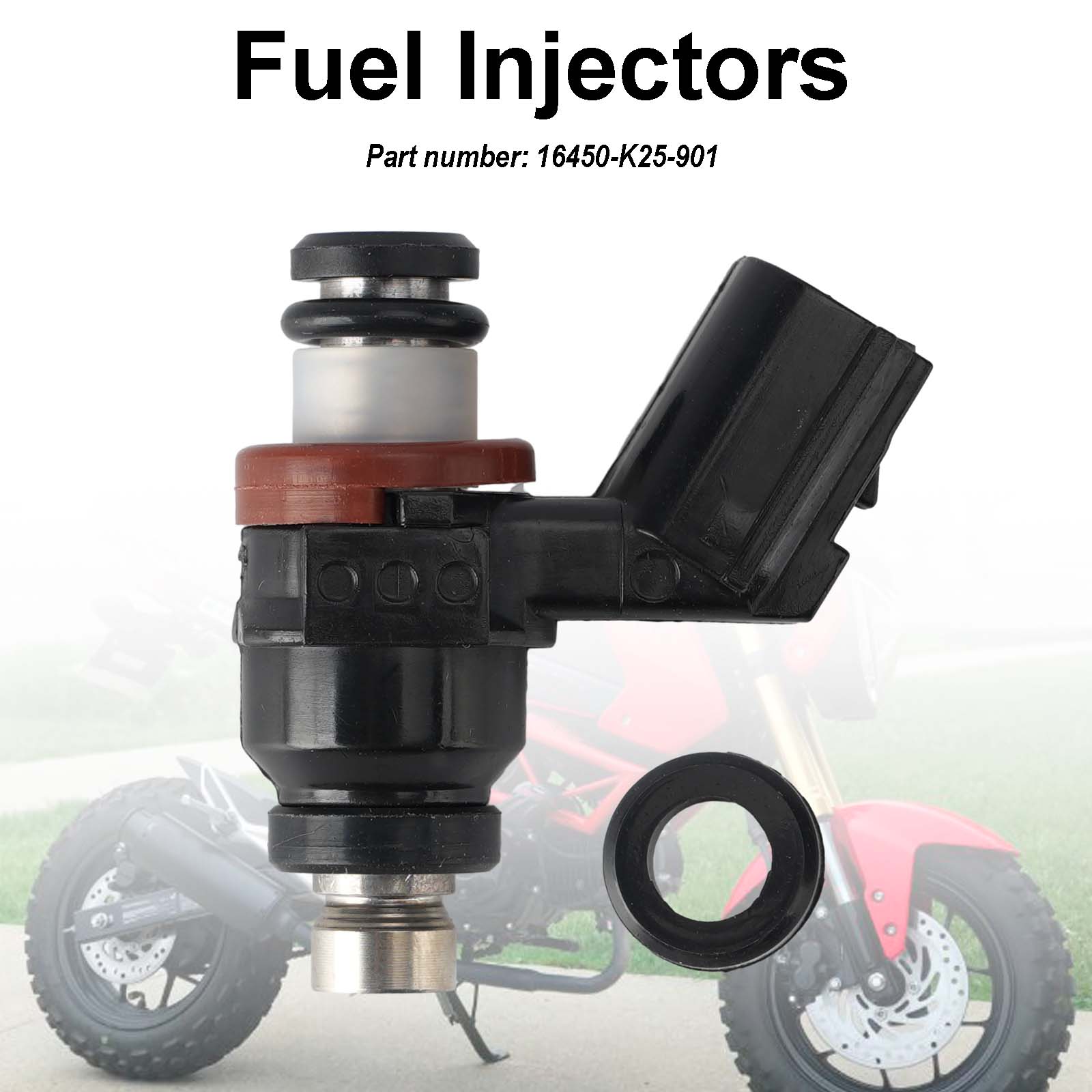 Fuel Injectors 16450-K25-901 For Honda GROM 125 2014-2015