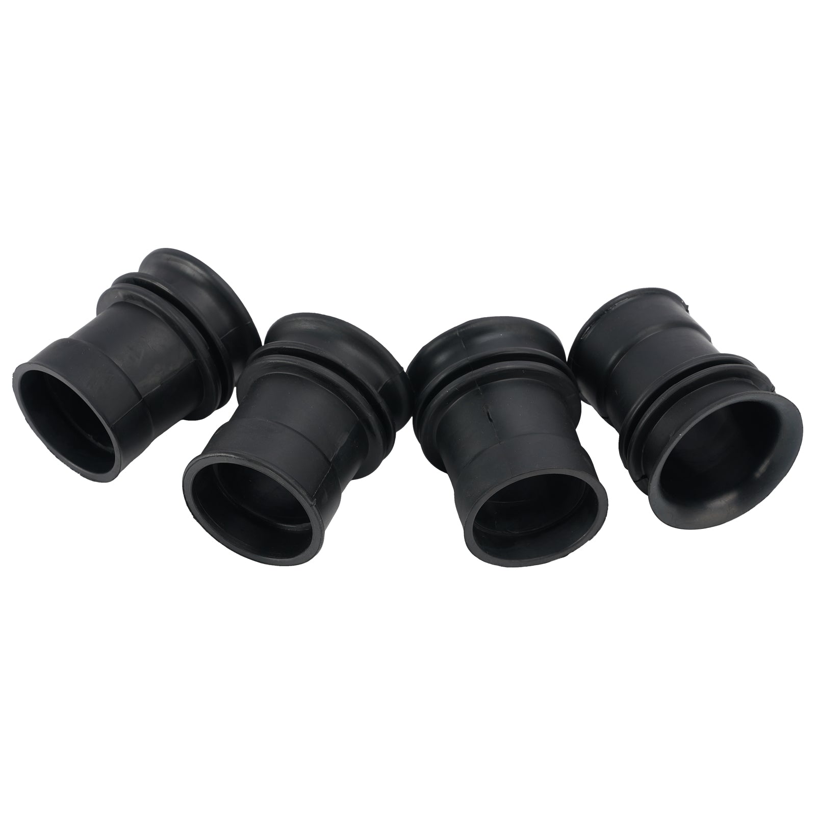 4x Air Box Rubber Adapter Boot Set For Kawasaki KZ900 KZ1000 KZ1000K LTD Z1 Z1R