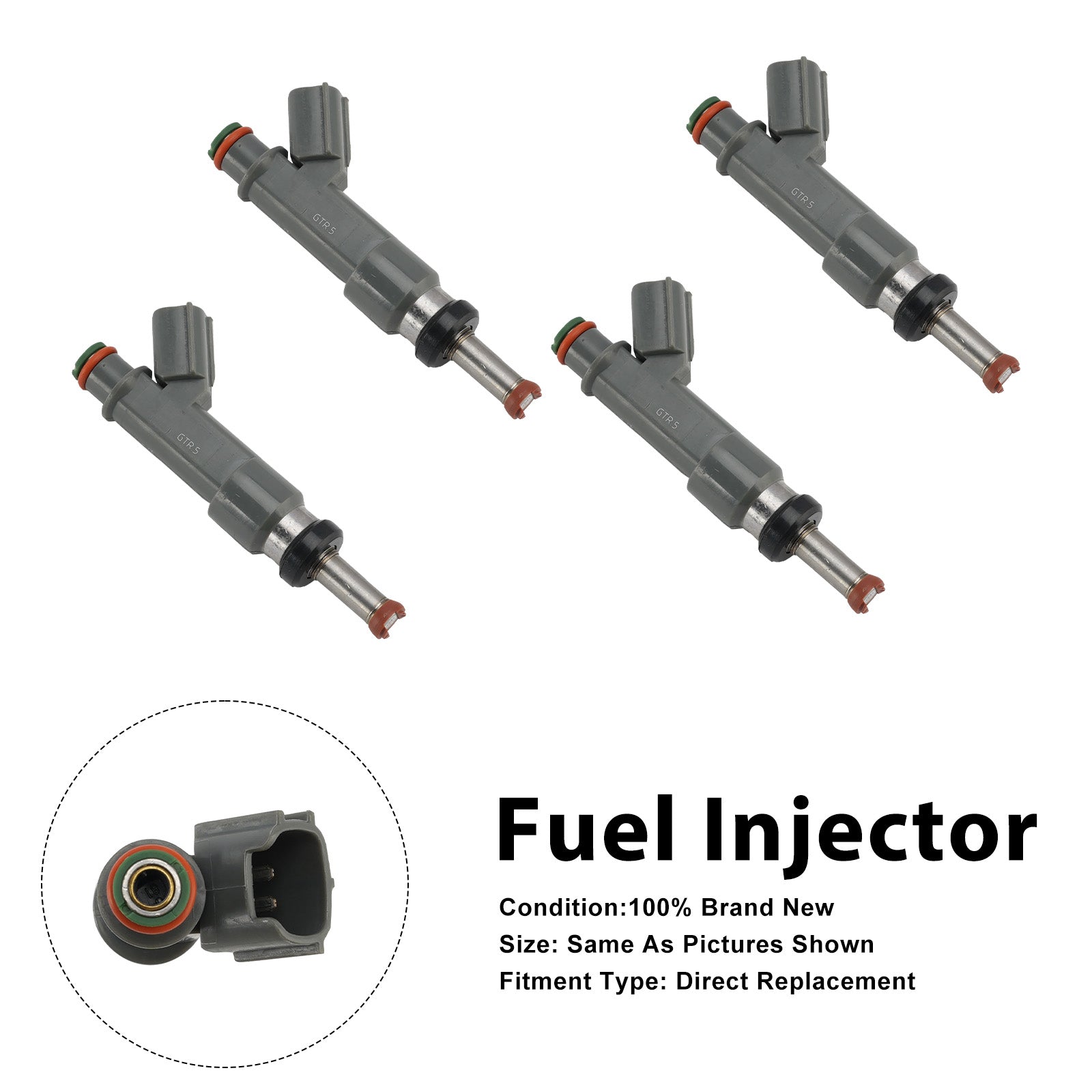 4Pcs Fuel Injector For Toyota Corolla 2020-25 Prius 2016-2022 23250-37080
