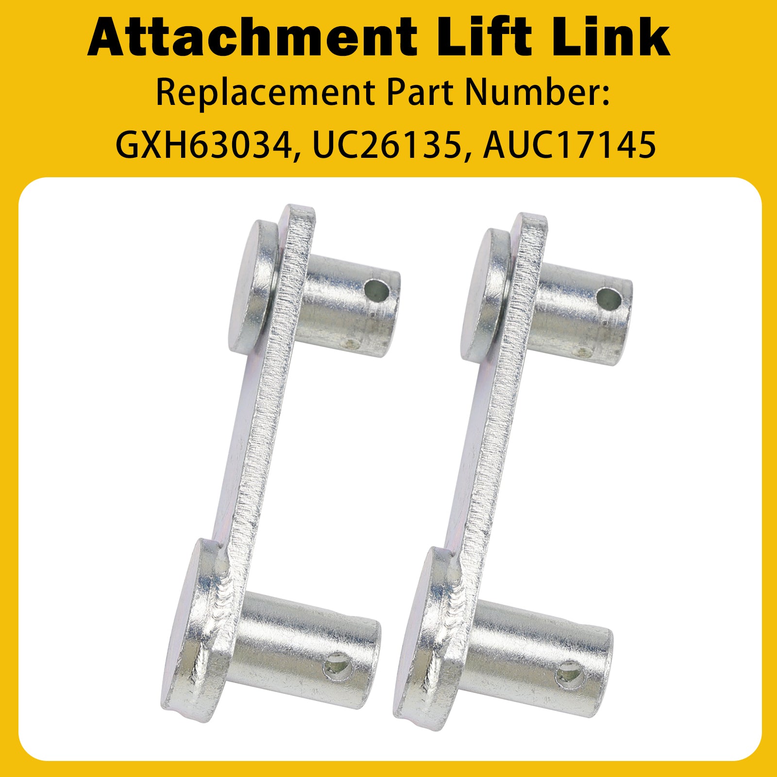 2PCS 63034 Fits For John Deere Snow Blade Attachment Lift Link GXH63034